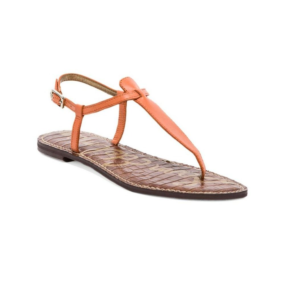 Brand New Sam Edelman Gigi Sandals Tangelo SZ 8 1/2M (Discontinued Color)